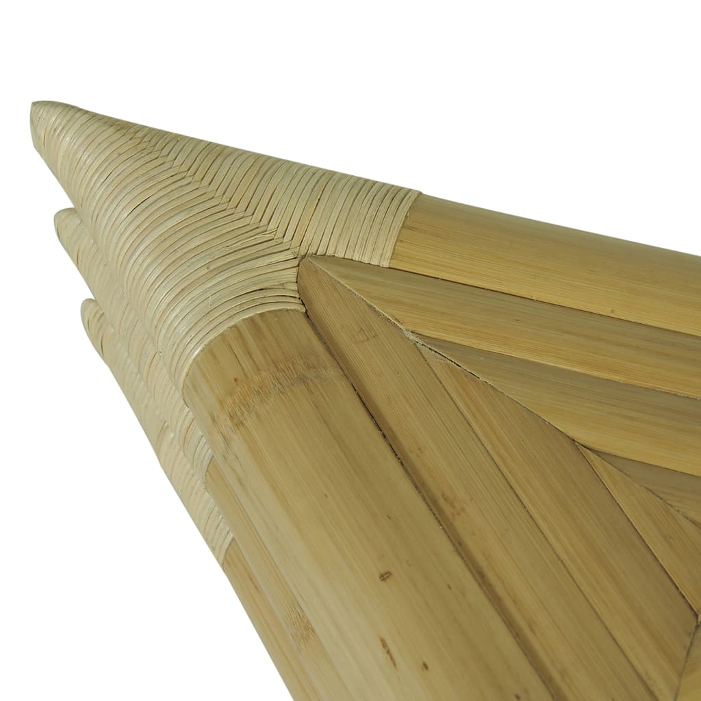 vidaXL öökapid, 2 tk, 60x60x40 cm, bambus, naturaalne