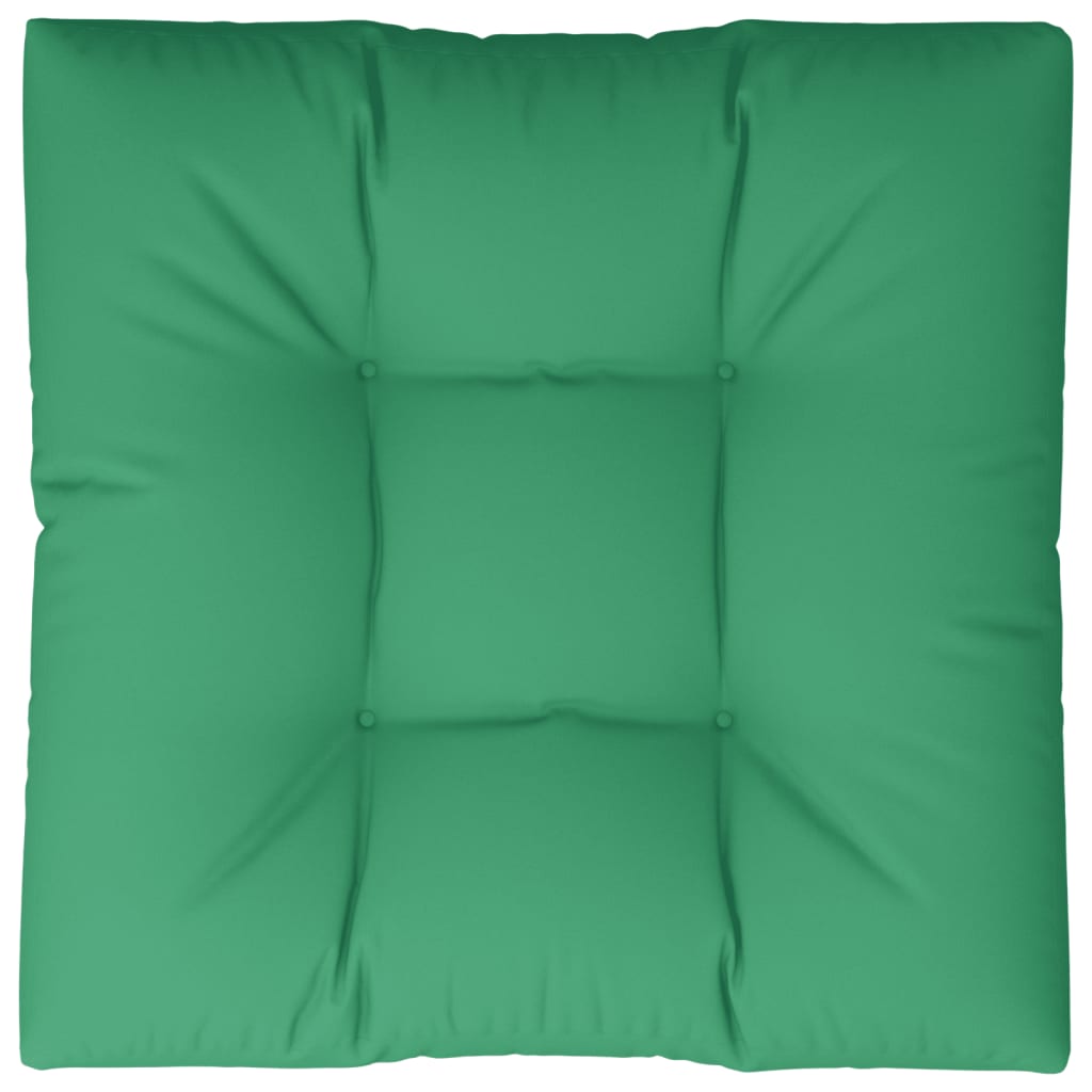 vidaXL euroaluse istmepadi, roheline, 80x80x12 cm, kangas