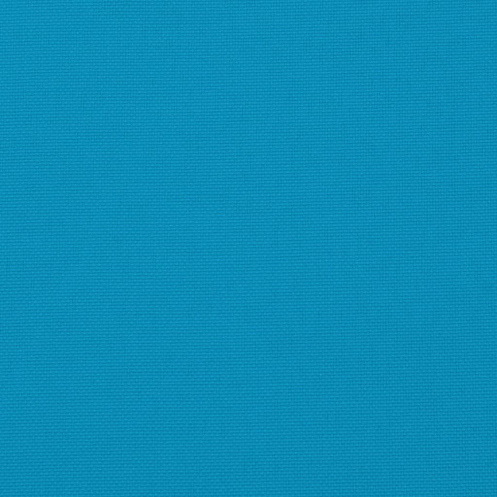 vidaXL euroaluse istumispadi, sinine, 60x40x12 cm, kangas
