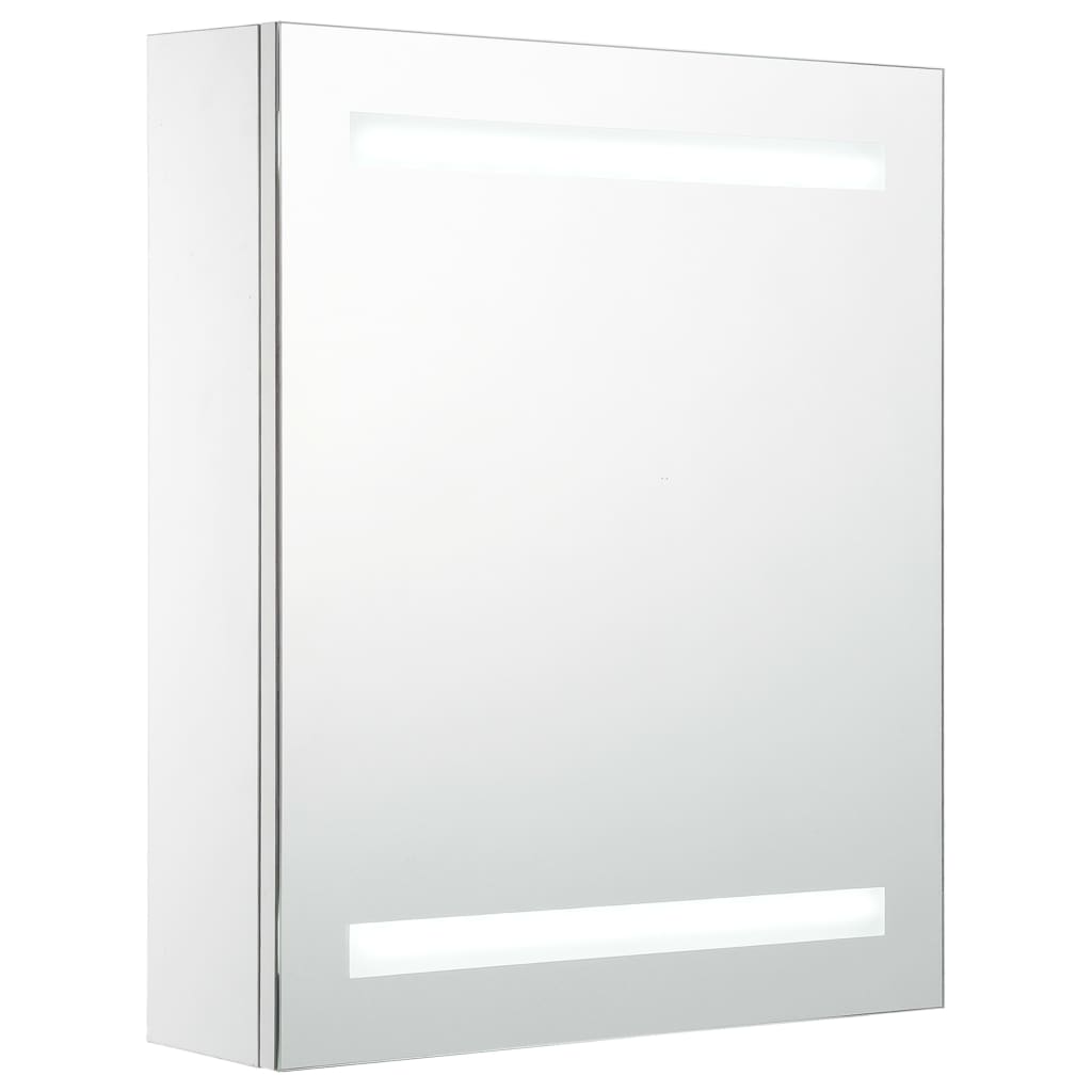 vidaXL LED-vannitoa peegelkapp, 50x13,5x60 cm