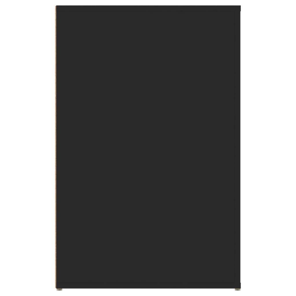 vidaXL kirjutuslaud, must, 100 x 49 x 75 cm, tehispuit