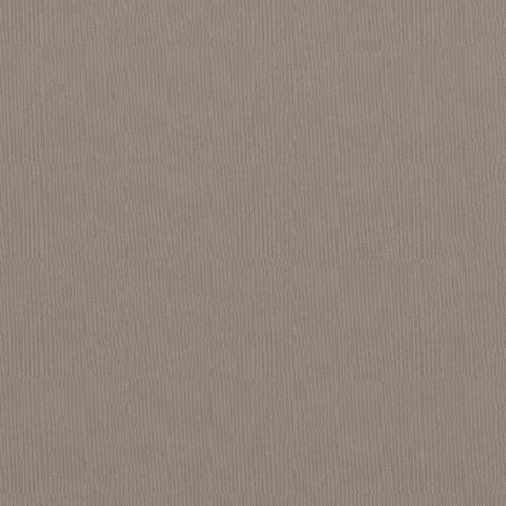 vidaXL rõdusirm, pruunikashall, 75 x 300 cm, oxford-kangas