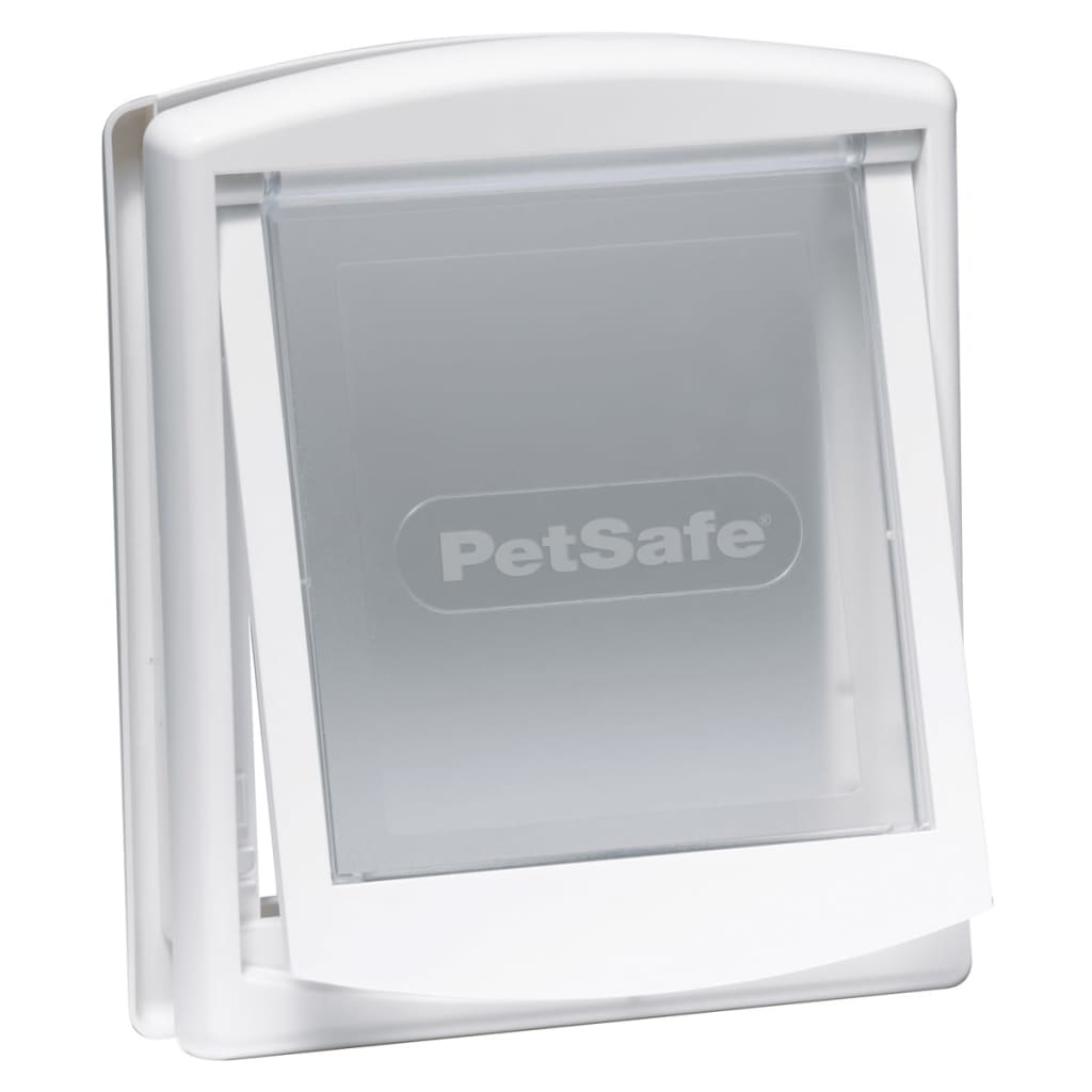 PetSafe 2-suunaline lemmiklooma uks 715, väike, 17,8x15,2 cm, valge