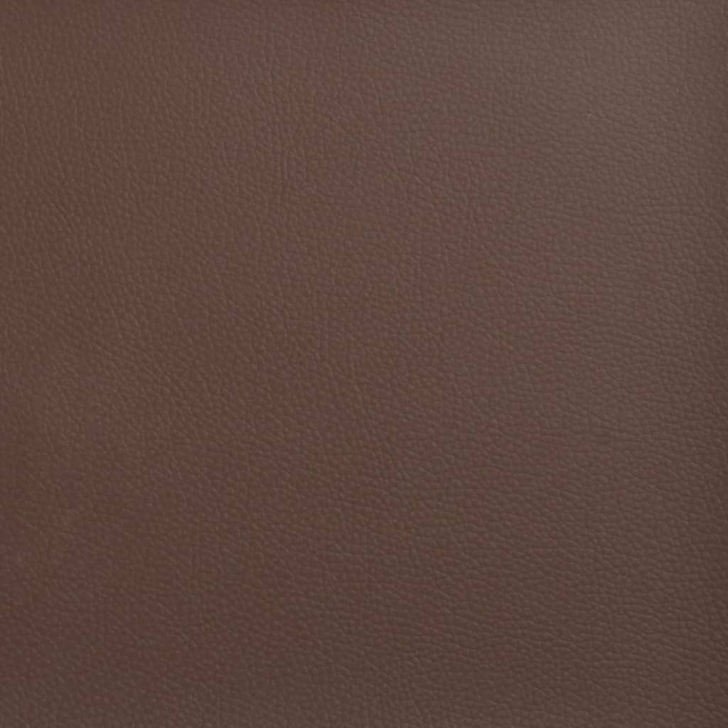 vidaXL tugitool jalapingiga, pruun, 60 cm, kunstnahk