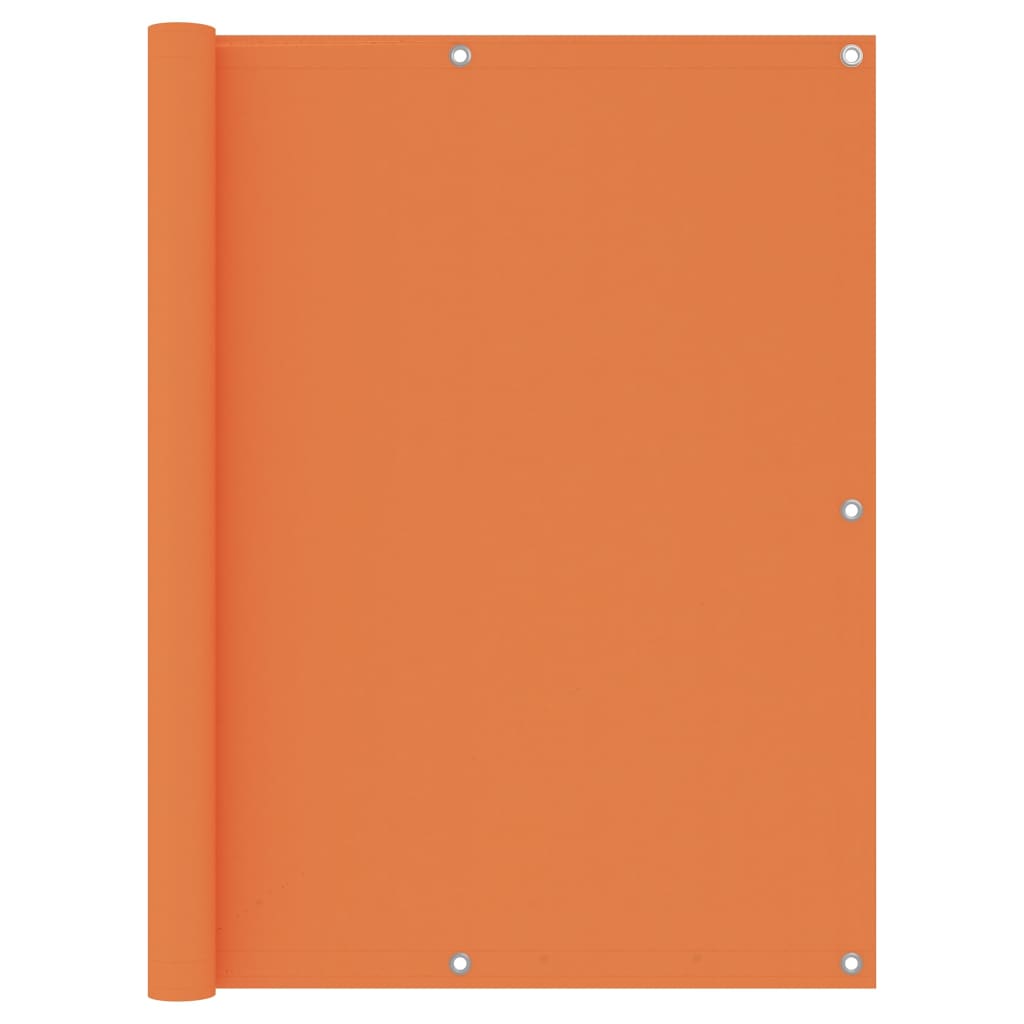 vidaXL rõdusirm, oranž, 120 x 500 cm, oxford-kangas