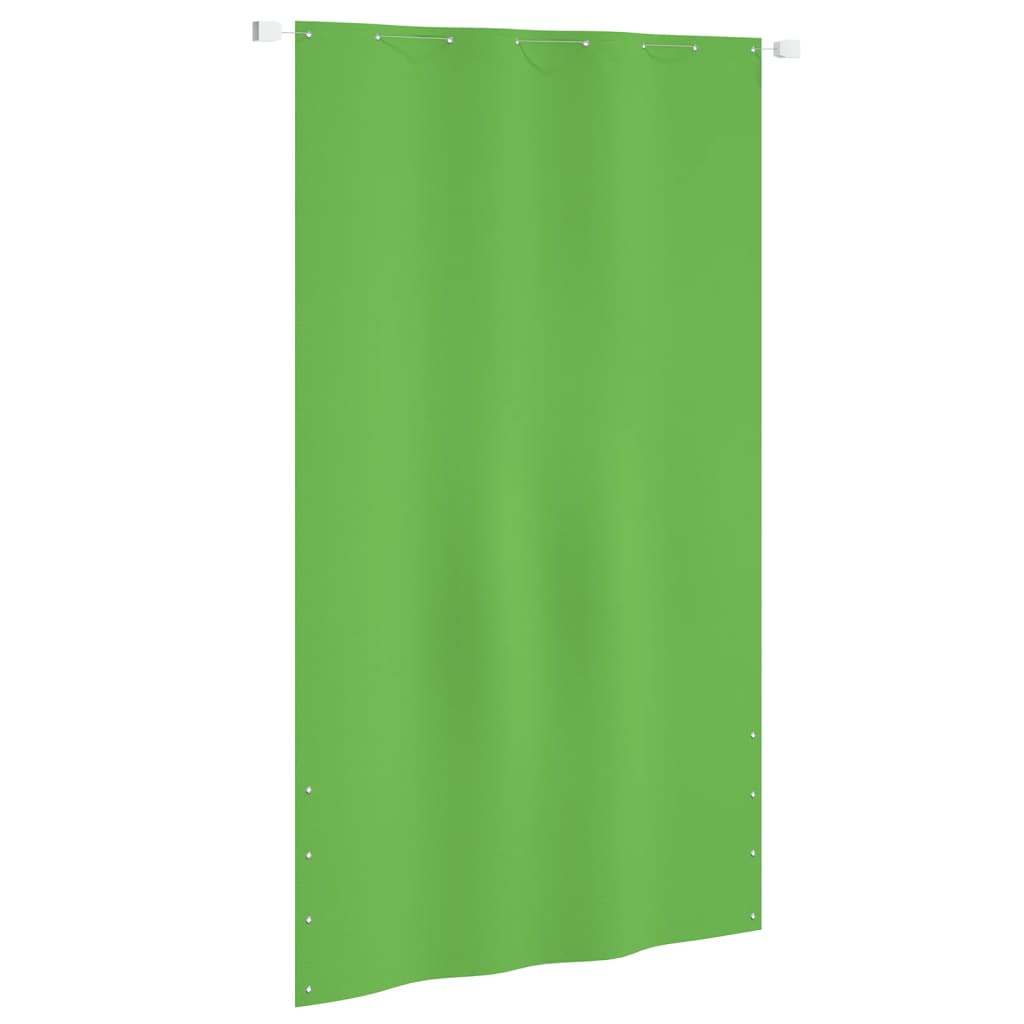 vidaXL rõdusirm, heleroheline, 140 x 240 cm, Oxfordi kangas