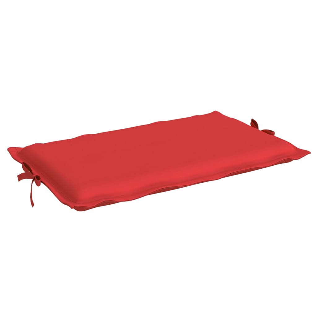 vidaXL päevitustooli padi, punane, 186x58x3 cm, oxford kangas