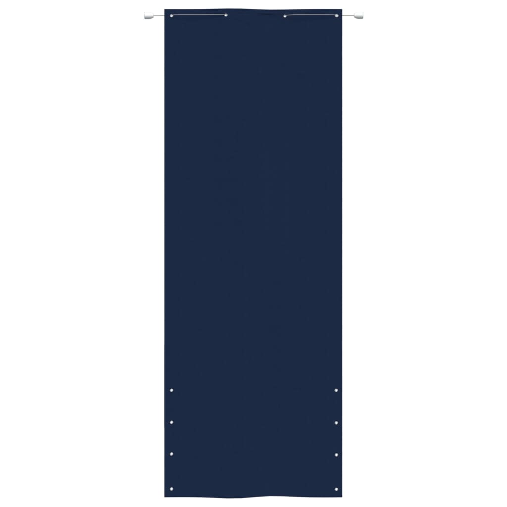 vidaXL rõdusirm, sinine, 80 x 240 cm, Oxfordi kangas