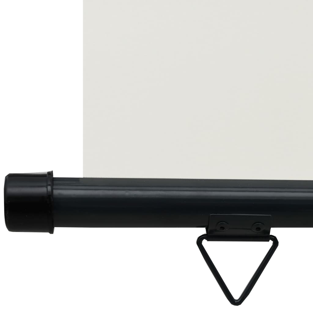 vidaXL rõdu külgsein, 160 x 250 cm, kreemjasvalge