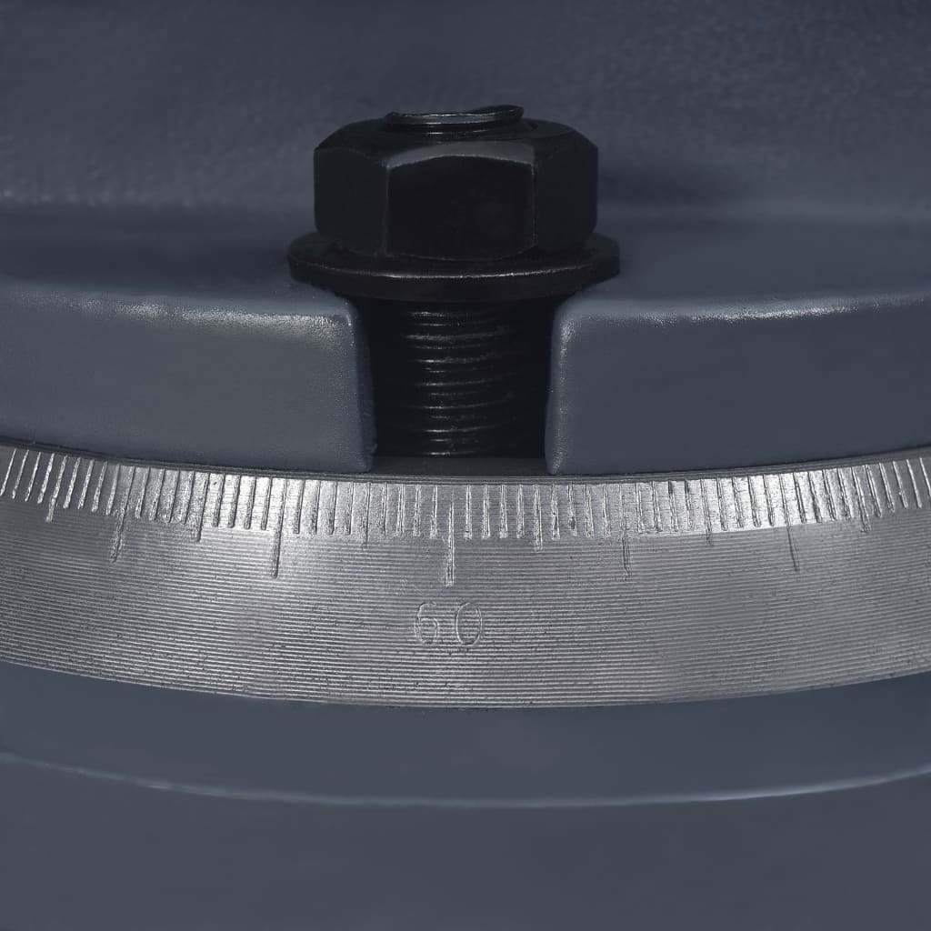 vidaXL kruustangidega pöördlaud, malm, 100 mm