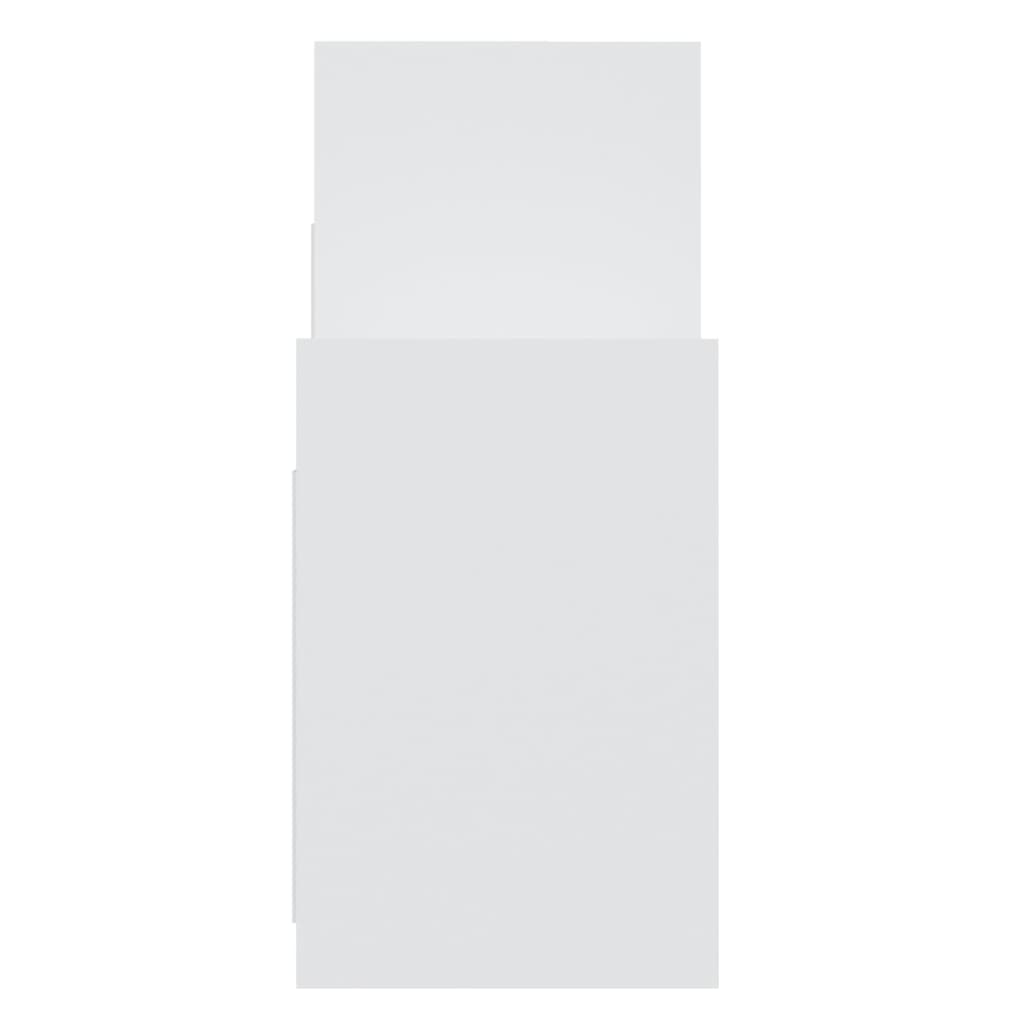 vidaXL kummut, valge, 60x26x60 cm, puitlaastplaat