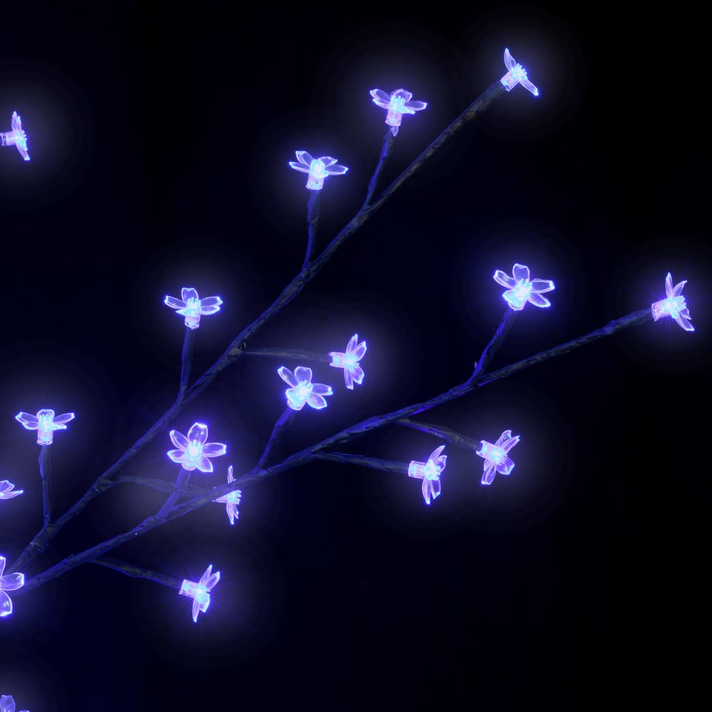 vidaXL jõulupuu 2000 LEDi, sinine valgus, kirsiõied 500 cm