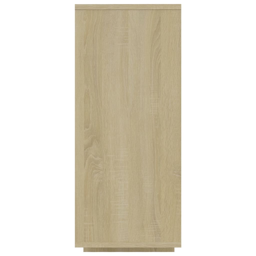 vidaXL puhvetkapp, Sonoma tamm, 120 x 30 x 75 cm, puitlaastplaat