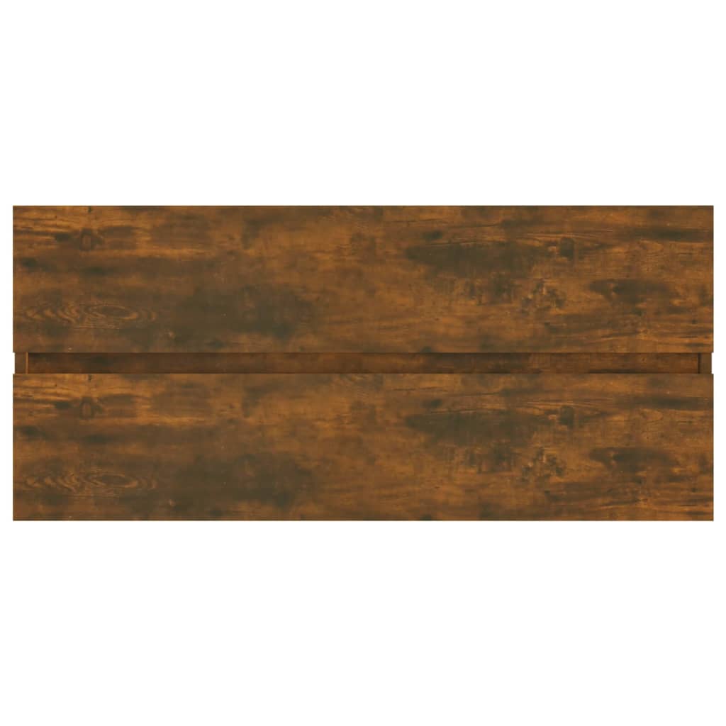 vidaXL valamukapp, suitsutatud tamm, 100 x 38,5 x 45 cm, tehispuit