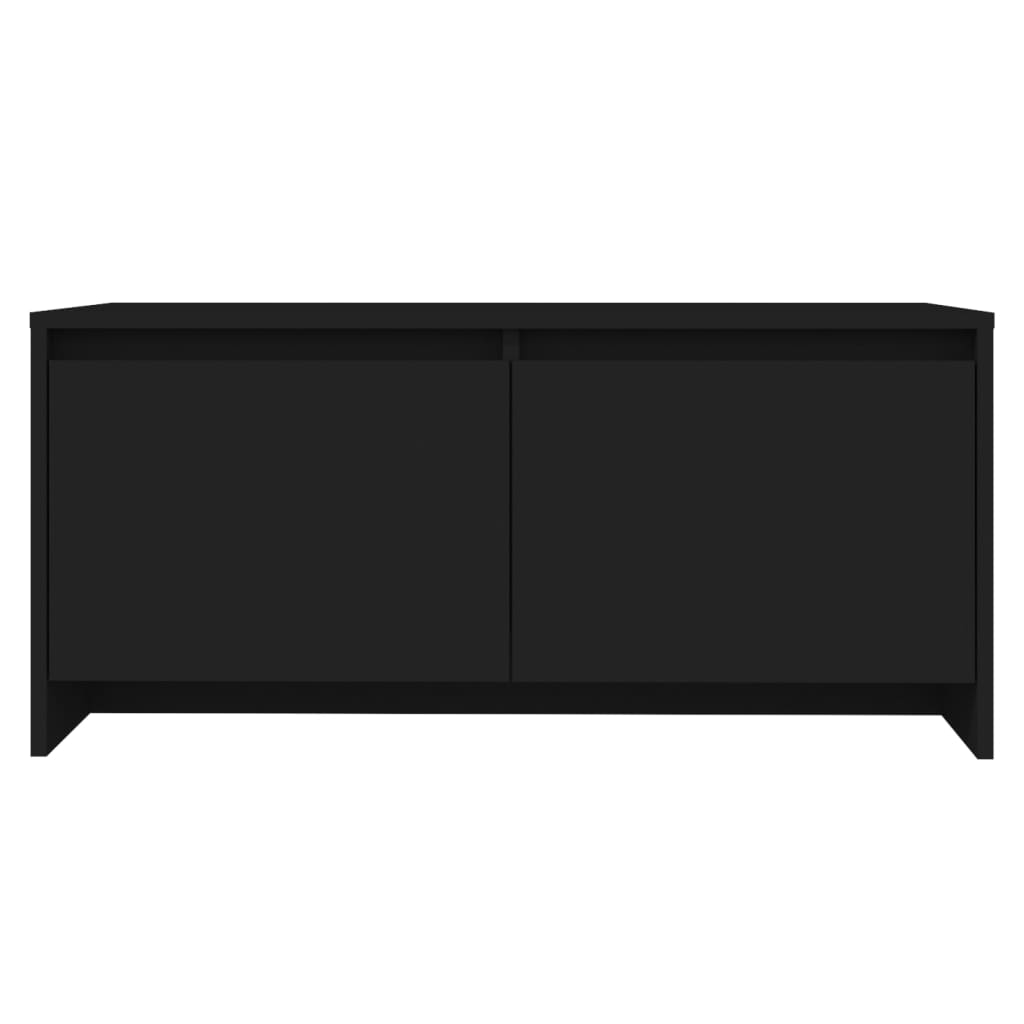 vidaXL kohvilaud, must, 90 x 50 x 41,5 cm, puitlaastplaat