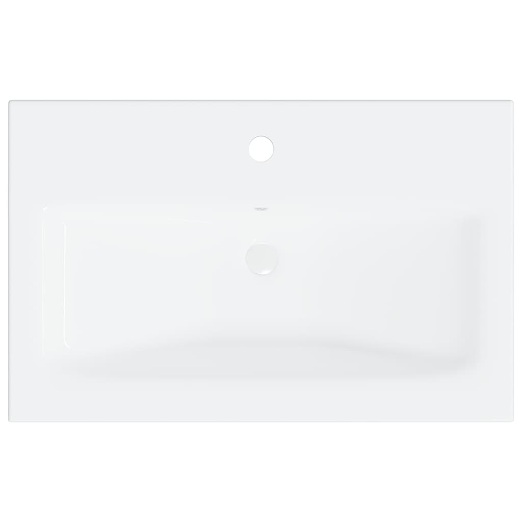 vidaXL vannitoamööblikomplekt, kõrgläikega hall, puitlaastplaat
