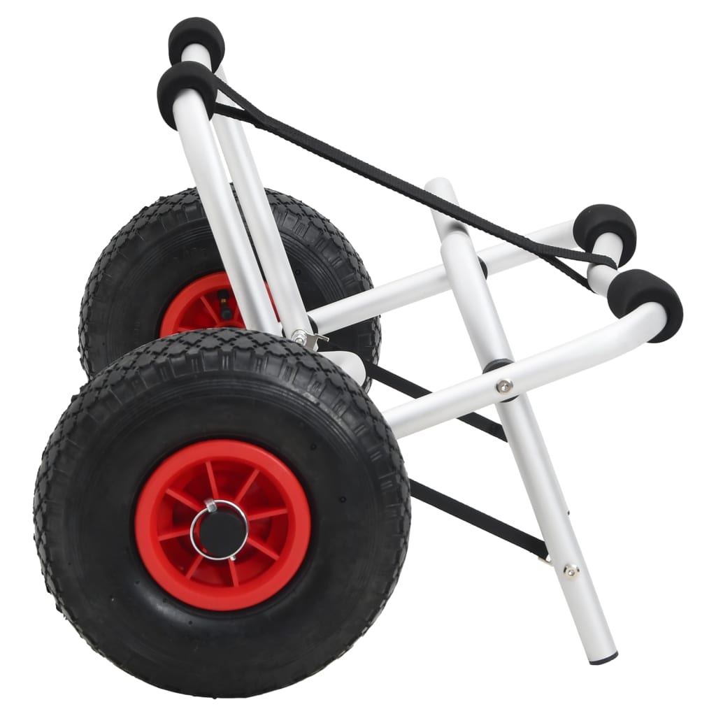 vidaXL kajaki vedamise rattad, kokkupandav, 45 kg, alumiinium