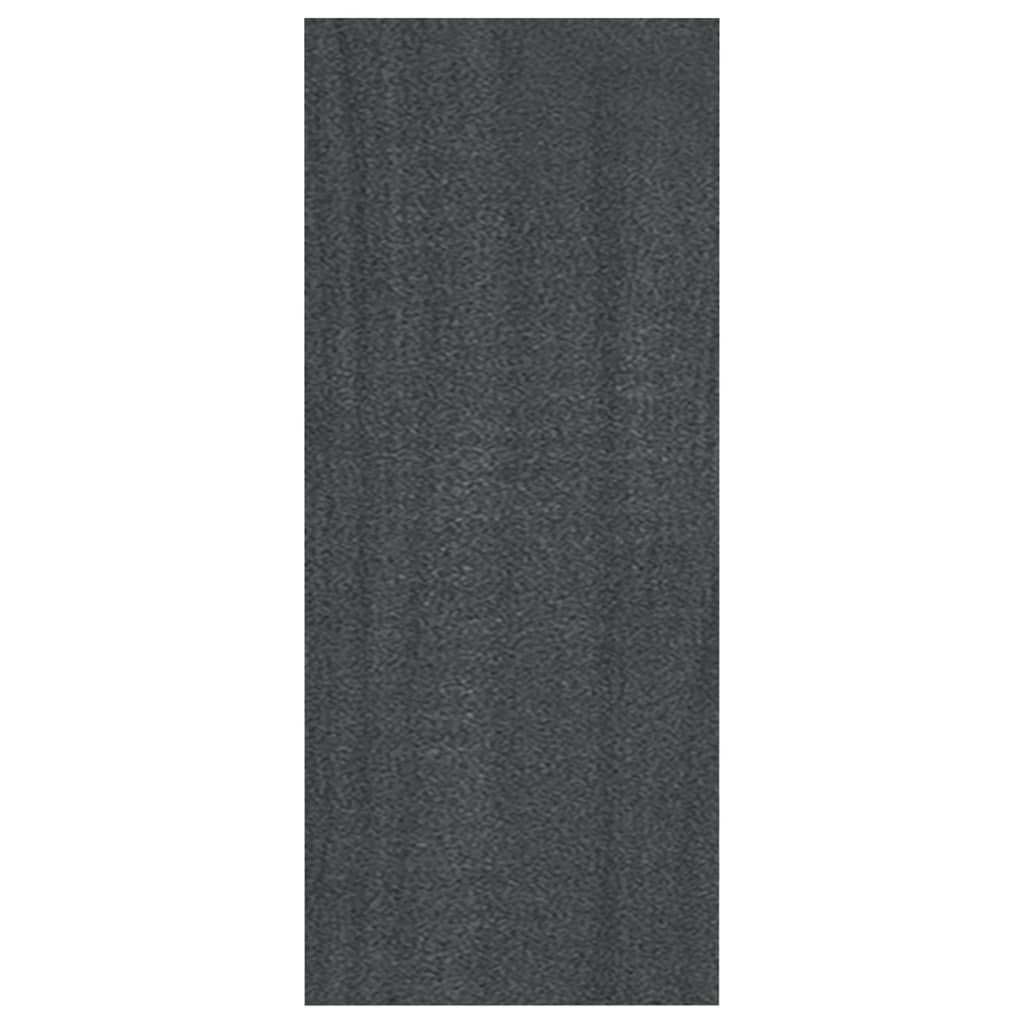 vidaXL raamatukapp, hall, 40 x 30 x 71,5 cm, männipuit