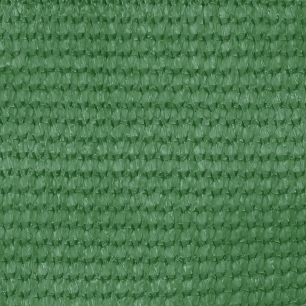 vidaXL rõdusirm, heleroheline, 75 x 500 cm, HDPE
