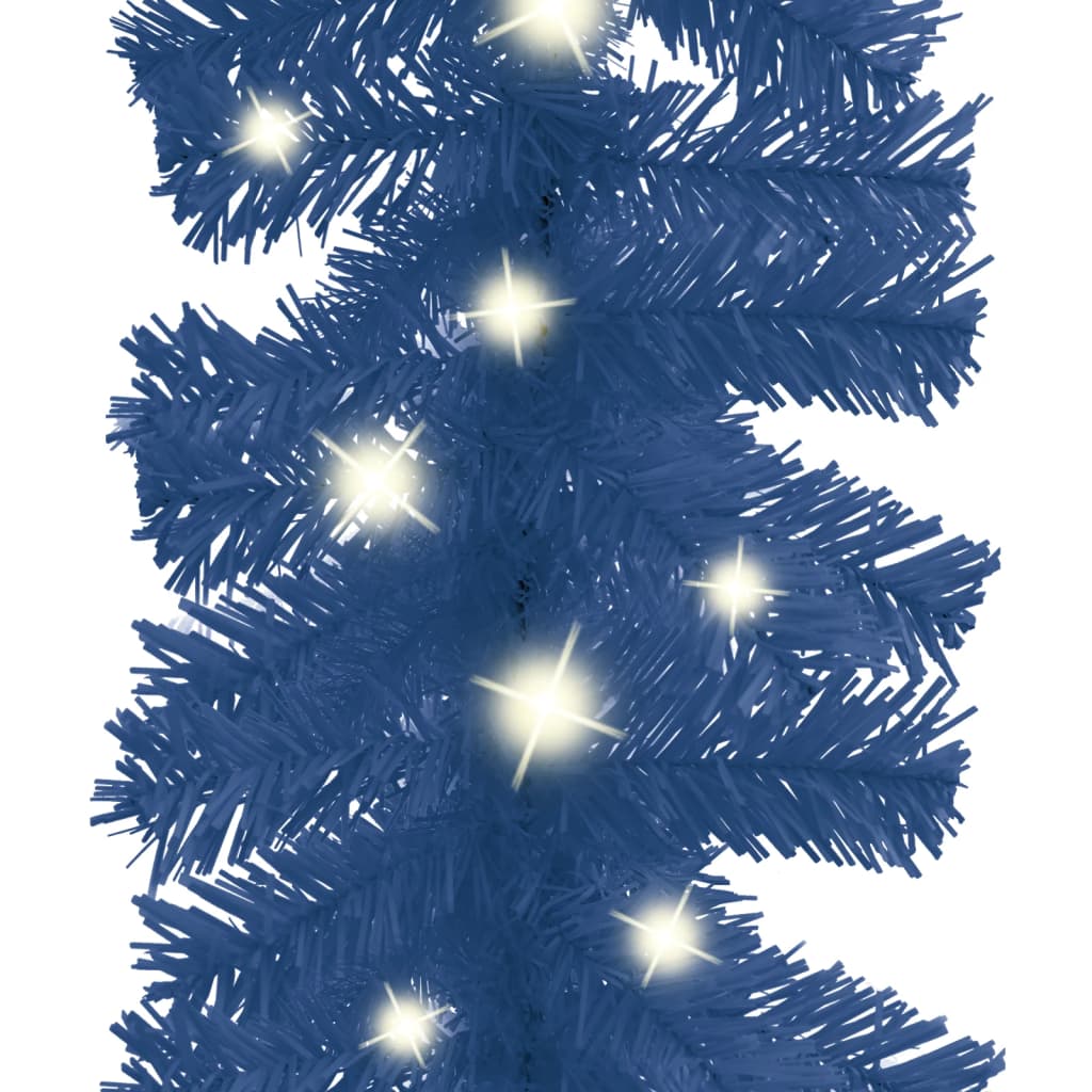 vidaXL jõuluvanik LED-tuledega, 20 m, sinine