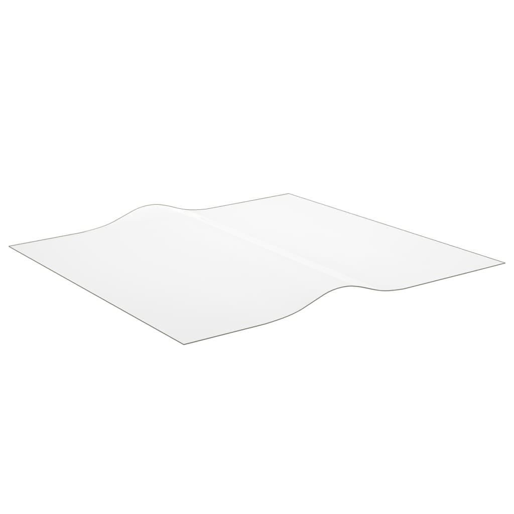 vidaXL lauakaitse, läbipaistev, 80 x 80 cm, 2 mm, PVC