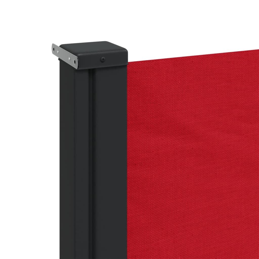 vidaXL lahtitõmmatav külgsein, punane, 160 x 300 cm