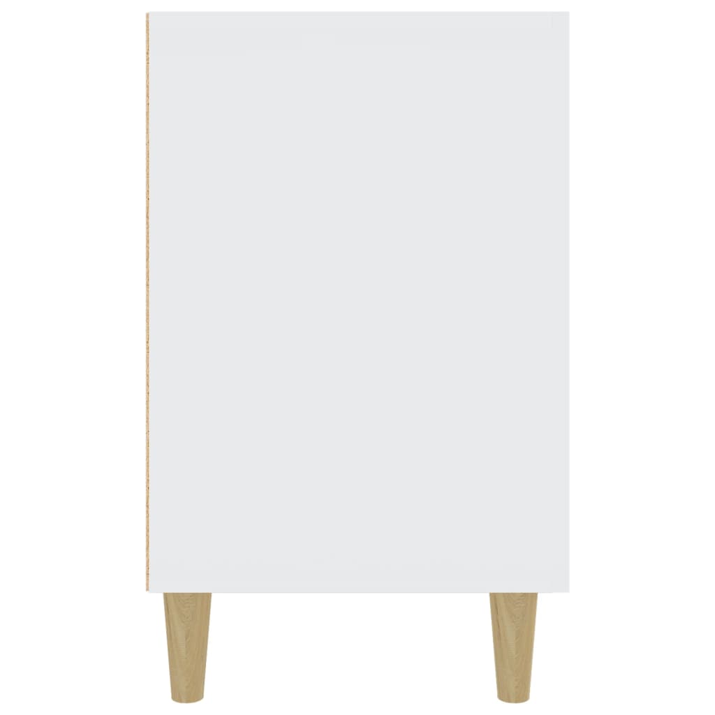vidaXL puhvetkapp, valge, 100 x 36 x 60 cm, tehispuit