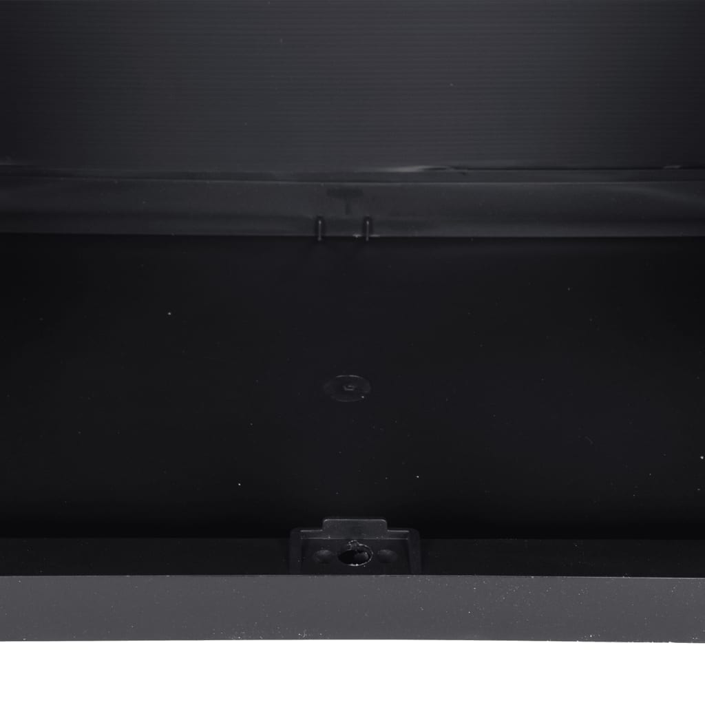 vidaXL õue hoiukapp, must, 65 x 37 x 165 cm, PP