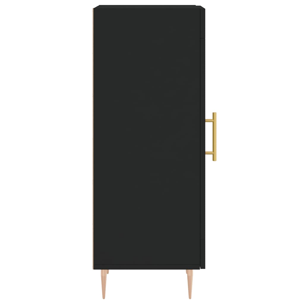 vidaXL puhvetkapp, must, 34,5 x 34 x 90 cm, tehispuit