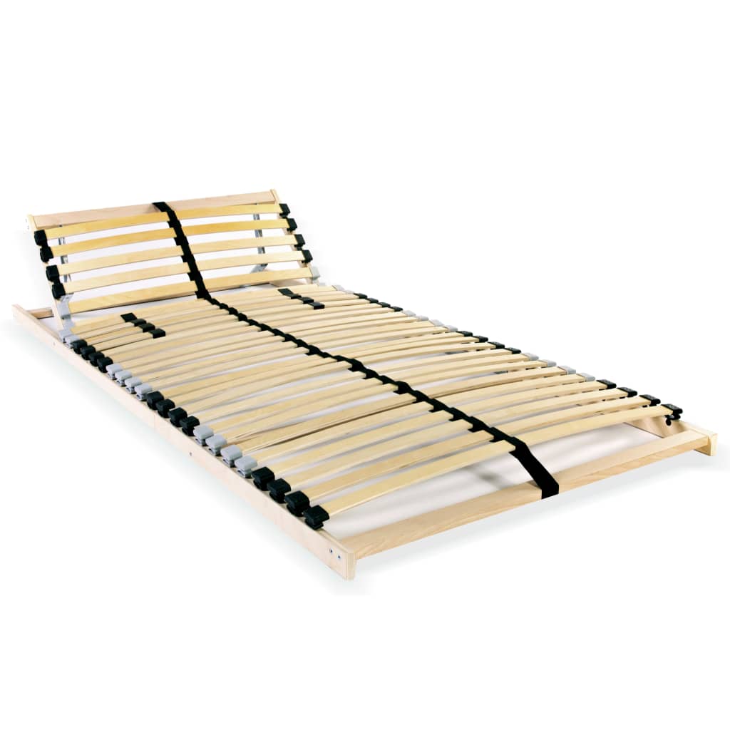 vidaXL voodi aluspõhi, 28 liistu, 7 piirkonda, 80 x 200 cm
