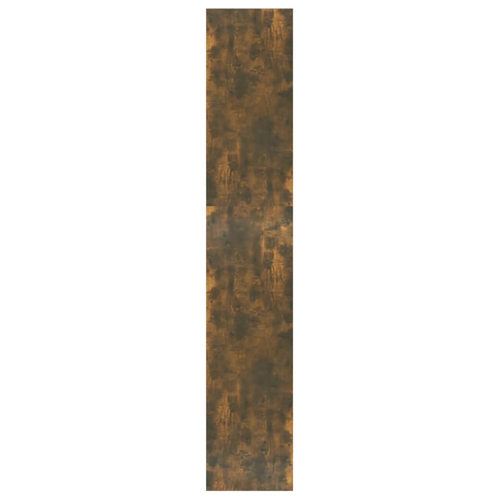 vidaXL raamatukapp, suitsutatud tamm, 60x30x166 cm, puitlaastplaat
