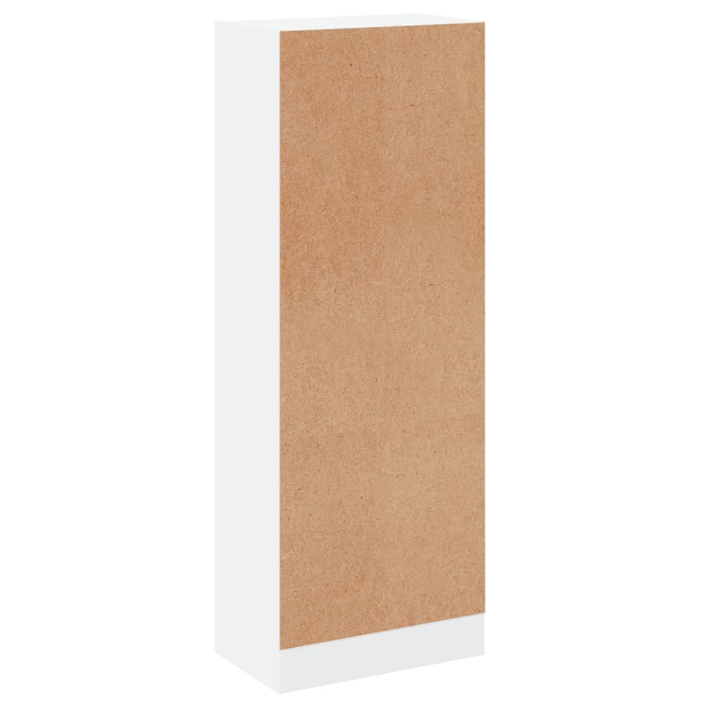 vidaXL 3-korruseline raamaturiiul valge 40x24x108 cm puitlaastplaat