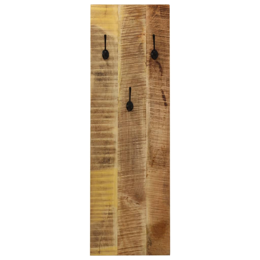 vidaXL seinanagid 2 tk, mangopuidust, 36 x 110 x 3 cm
