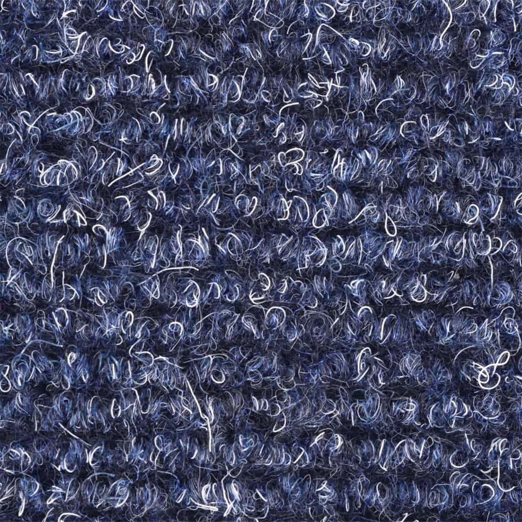 vidaXL 15 isekleepuvat trepivaipa, aastehnikas, 65 x 21 x 4 cm, sinine