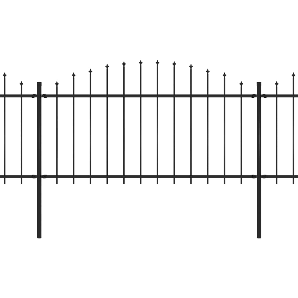 vidaXL aed teravatipuline, teras, (1,25–1,5) x 10,2 m, must