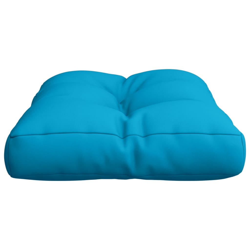 vidaXL euroaluse istumispadi, sinine, 60x40x12 cm, kangas