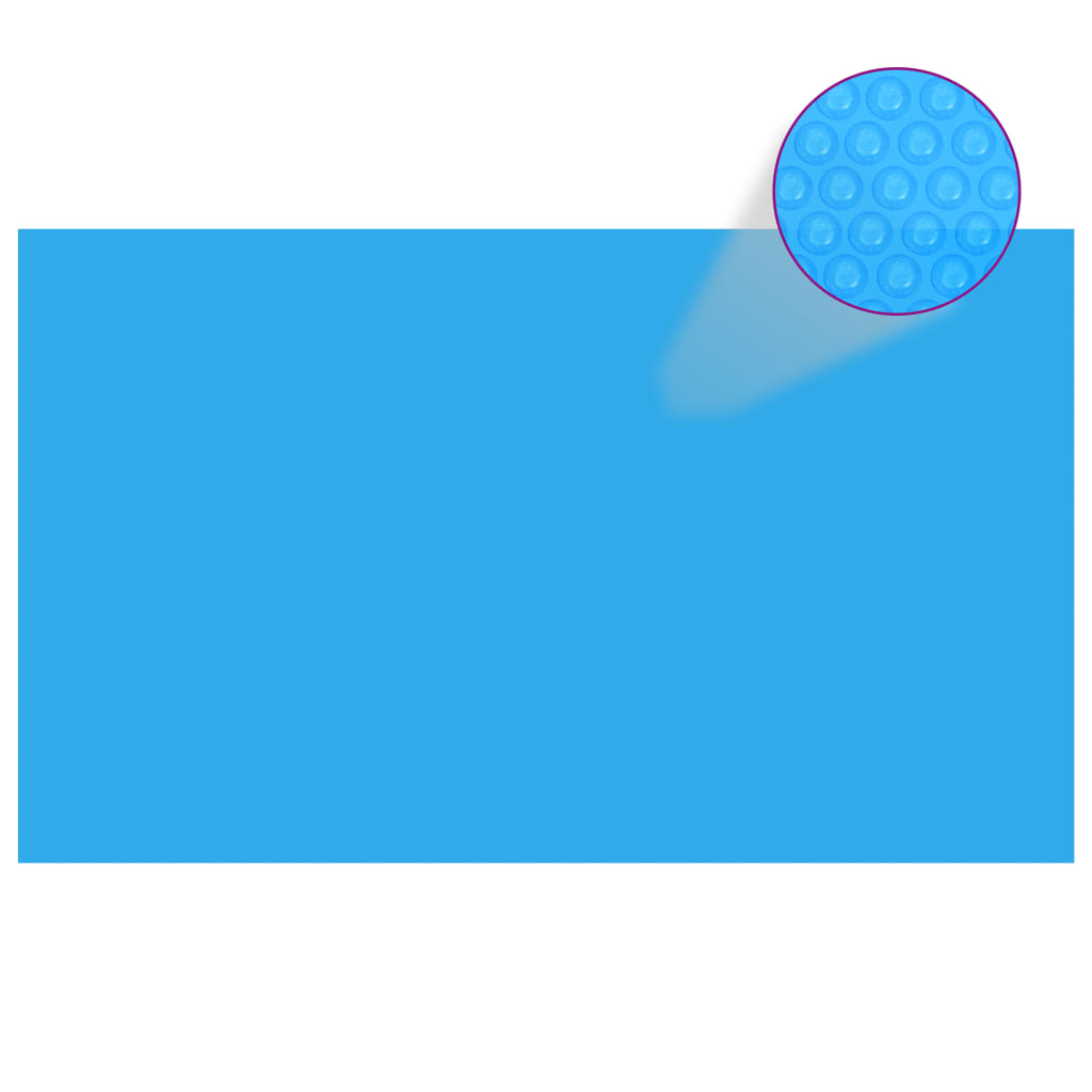 vidaXL kandilise basseini kate, 500 x 300 cm, PE, sinine